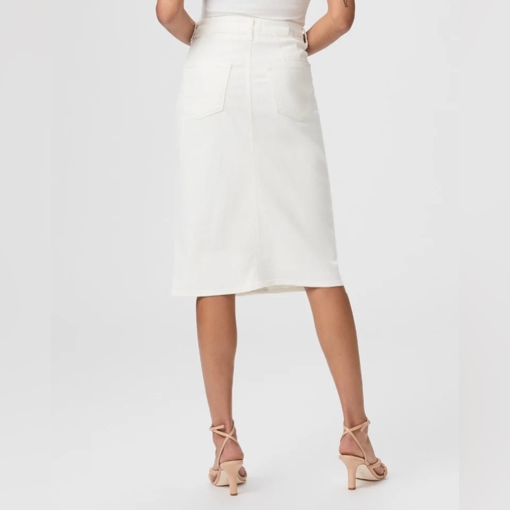 Paige Meadow Midi Skirt Utility Pockets - Picture 2 of 8